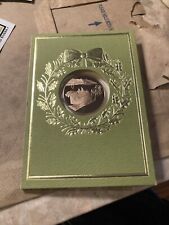 1984 Franklin Mint BRINGING HOME THE TREE Christmas Card w/ Bronze Medal COIN  picture