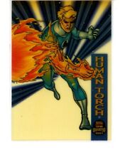 1994 Fleer Marvel Universe Series V Suspended Animation Human Torch #2 picture