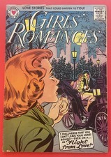 GIRLS' ROMANCES # 52 (1958) - DC ROMANCE Comic Book picture