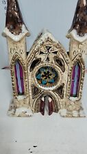 RARE Blue Sky Clayworks Kingdom Church Heather Goldminc Stained Glass Cathedral picture