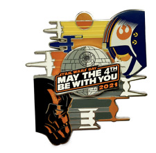 Disney Parks Star Wars Day May the 4th Be With You 2021 Limited Pin New Card picture