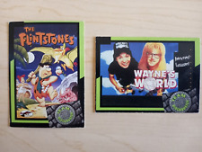 1993 Team Blockbuster Video Gaming Card Wayne's World #43 & The Flintstones #50 picture