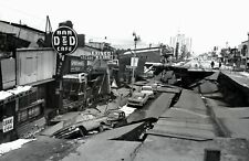 1964 Anchorage Alaska Earthquake Damage Old Vintage Photo 8.5