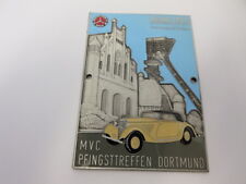 2010 Mercedes Benz Veteranen Club MVC Pfingsttreffen Dortmund Car Badge Plaque  picture