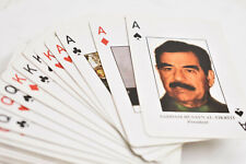NEW Sealed - IRAQI MOST WANTED Playing Cards War Saddam Hussein picture