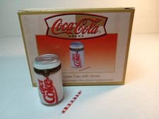 PHB Midwest Cannon Falls ~ Diet Coke Can w/straw ~ Porcelain Hinged Trinket Box picture