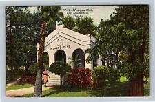 Fort Lauderdale FL, Historic 1917 Women's Club Building VintageFlorida Postcard picture