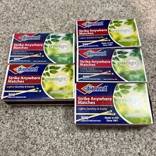(5 Boxes) Greenlight Diamond Strike Anywhere Matches 300 Count Boxes picture