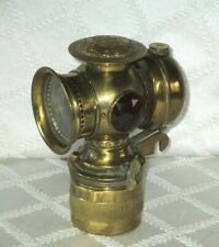 1899-SOLAR- BADGER BRASS MFG-BICYCLE LANTERN-LIGHT LAMP- MOTORCYCLE-PART CYCLING picture