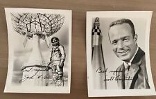 2 VTG Original NASA Glossy Photos Astronauts John Glenn & Scott Carpenter picture