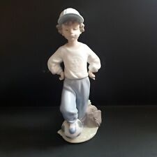 Lladro Soccer Boy Figurine - Starting Forward - #7605 1989 No  Box 8