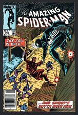 Amazing Spider-Man #265 Marvel 1985 NM- Newsstand 1st Silver Sable Black Costume picture