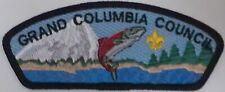 BSA GRAND COLUMBIA COUNCIL OA 614 BSA TATALIYA LODGE 3-D FISH FLAP CSP MINT picture