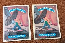 Qty. 2   Small Saul 1986 Garbage Pail Kids Series 6   #216b    Vintage GPK picture