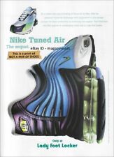 vintage NIKE 1-Page Magazine PRINT AD 1999 women's Nike Tuned Air sneakers picture