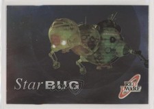 2002 Futera Platinum Red Dwarf Chrome Star Bug #C3 0c41 picture