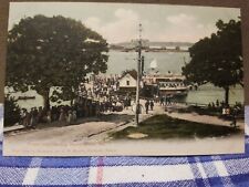 PEAKS ISLAND MAINE FOREST CITY LANDING Colorized Postcard UNUSED picture