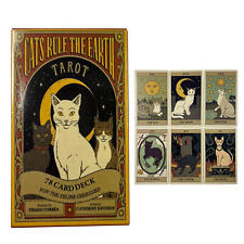 Cat Rule Earth Tarot 78 Cards Brand New picture