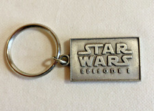 Vintage Star Wars Episode 1 Keychain Key Ring Collector Piece picture
