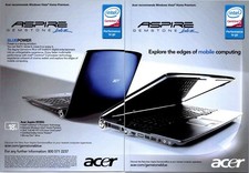 2008 • ACER ASPIRE INTEL LAPTOP COMPUTER  print ad • 2000s Mens Fashion DA.43 picture