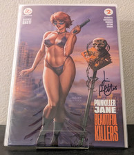 Painkiller Jane Beautiful Killers #2 Joseph Michael Linsner Palmiotti signed NM picture