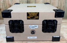 PSI Case 19x18x11" Metal Tan Military Waterproof Storage Container Hardigg picture