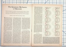 1970s Scientific American Journal Page Quantum Mechanics Article Ephemera picture