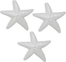 White and Silver Tone Glittery Starfish Ornament picture
