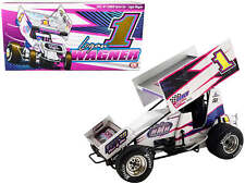 Winged Sprint Car Logan Wagner ZEMCO Mac Magee Motorsports 1/18 Diecast Model picture