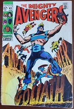 Avengers #63 Poor 0.5 (Marvel 1969) ~ Black Widow✨ picture