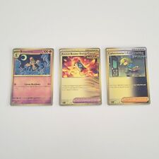 3 x Pokemon Temporal Forces Ink Error Cards / Extra Colour Yellow / Rare picture