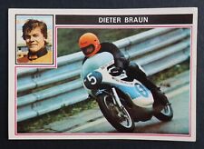 Vignette PANINI Super Moto No. 8 Dieter BROWN sticker sticker 1975 picture