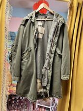1950’s Korean War United States Military Parka Overcoat Grunge Distressed picture