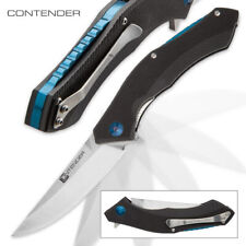 Contender Axion Ball Bearing Open Pocket Knife D2 Steel 3479 G10 8.50