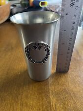 Vintage Princeton University Pewter Cup 5” Tall picture