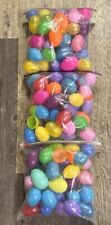 3- Gallon Storage Bags Of Vintage Plastic Easter Eggs. Many Different Colors. picture