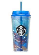Starbucks korea 2020 Summer 1 promotional Under the sea floating coldcup 473ml picture