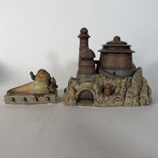 Hawthorne Village Star Wars Jabba the Hutt Palace Galactic Village COA #A0134 picture