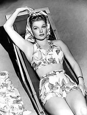WW2 Photo WWII  World War Two US Movie Star Ann Sheridan Bathing Suit  / 1504 picture