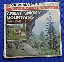 SEALED gaf H74 Great Smoky Mountains NC & Tennessee view-master 3 reels packet picture