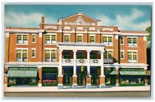 1940 Hotel Rogers & Chipman's Pharmacy Lebanon New Hampshire NH Vintage Postcard picture
