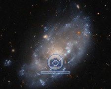 DWARF GALAXY IC 776 IN VIRGO CLUSTER 8X10 PHOTO picture
