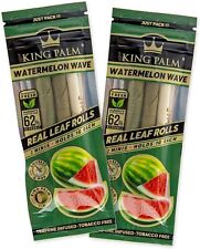 King Palm | Mini | Watermelon wave| Palm Leaf Rolls | 2 Packs of 2 Each =4 Rolls picture