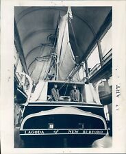 1974 Watercraft Transportation New Bedford MA Rigged Whaler Lagoda 8x10 Photo picture