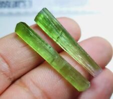 27 Cts Top Quality Beautiful Colour Tourmaline Crystal  2 Pcs from Afghanistan picture