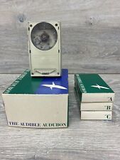 Audible Audobon Microphonograph EB-6 Microsonics with 89 Cards Vintage VIDEO picture