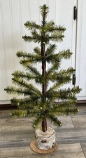 24” GENUINE GOOSE FEATHER CHRISTMAS TREE  TABLETOP LIMITED QUANTITIES RETIRED #2 picture