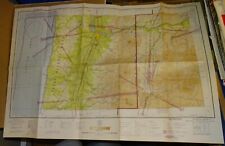 Portland Restricted Sectional Aeronautical Chart 1944 Map 24-1/2 x 35