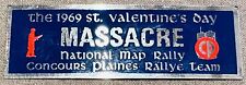 1969 St. Valentine’s Day Massacre Nat. Map Rally CP Concours Plaines Rallye Team picture