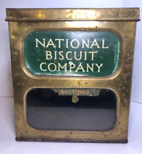 National Biscuit Company Advertising General Store Display w Glass Nabisco 1907 picture